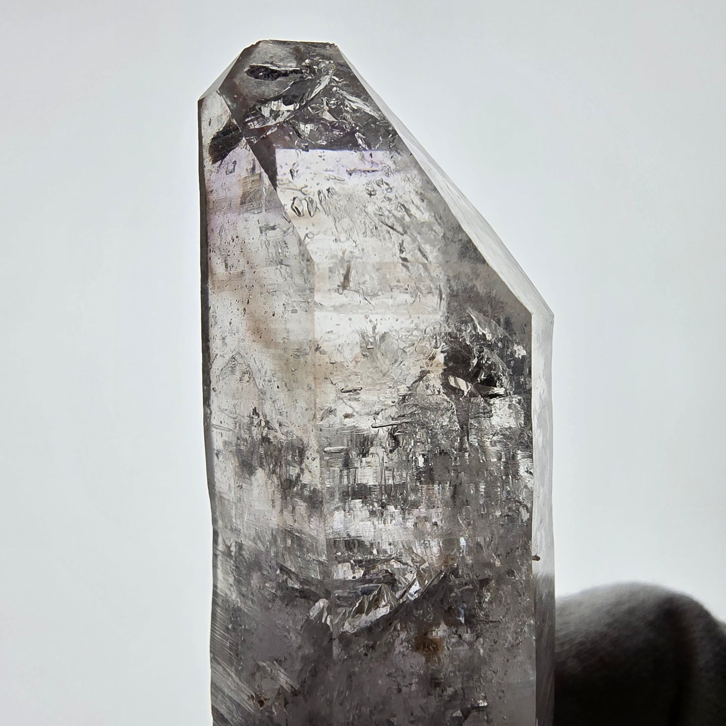 Enhydro Skeleton Amethyst DT Scepter 4x Bubble Valentine Pocket Goboboseb Namibie 122*31*26mm