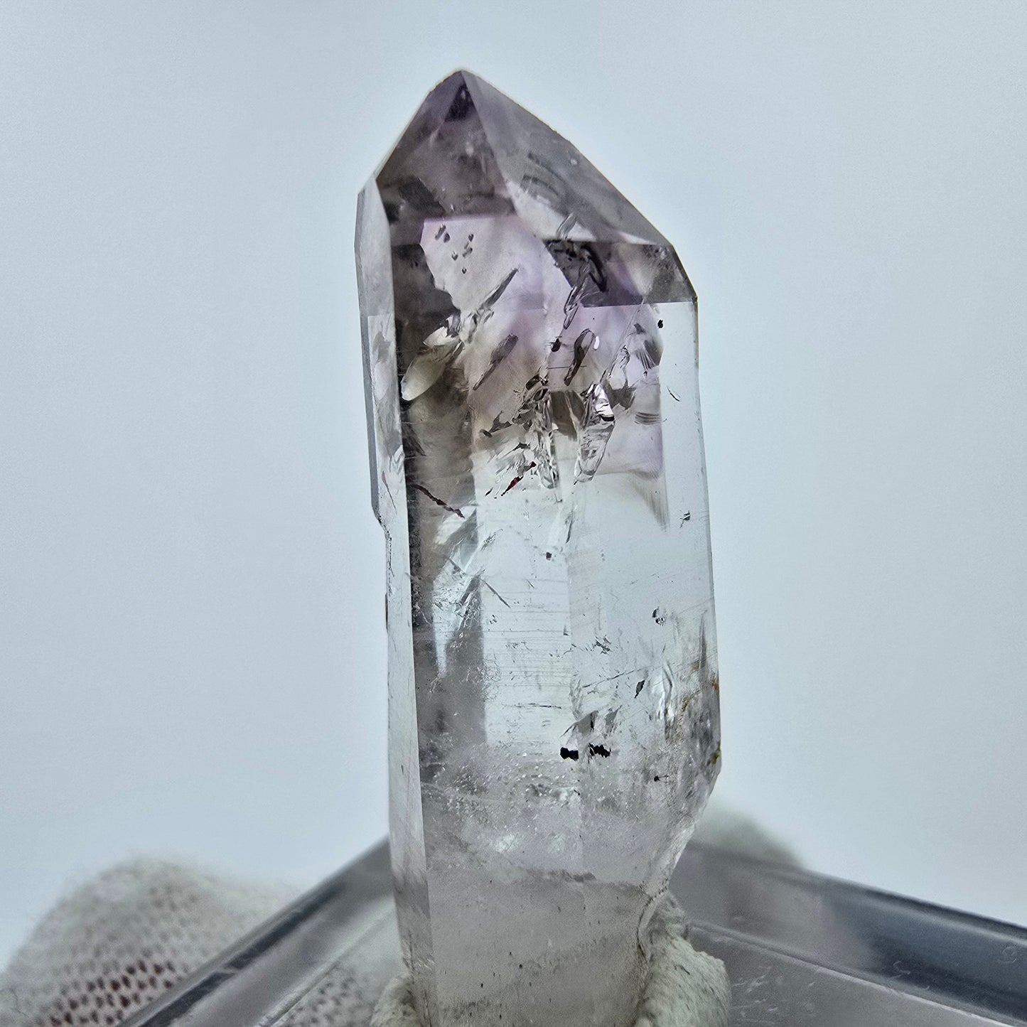 Harlekin Phantom Amethyst Kristall Streep Mine Goboboseb Namibia 30*11*10mm