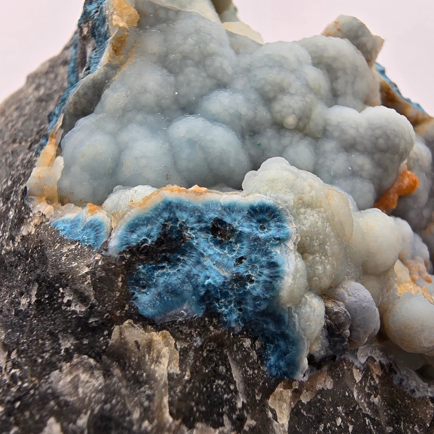 Große Shattuckit, Malachit Stufe, Kugel Kristalle Kaokoveld, Namibia 88*68*58mm