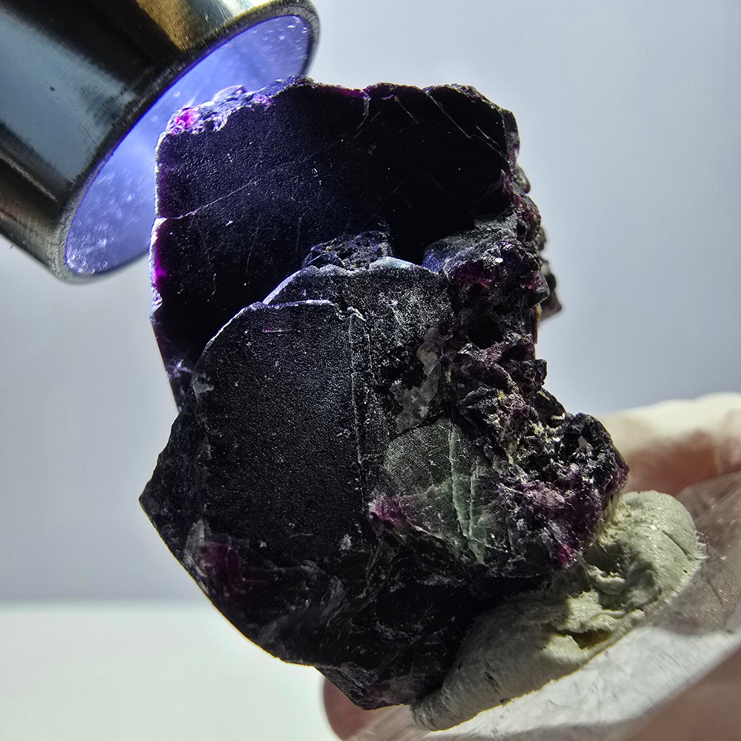 Rare Fluorite Cube Specimen, green purple Okorusu, Namibia 38*33*23mm