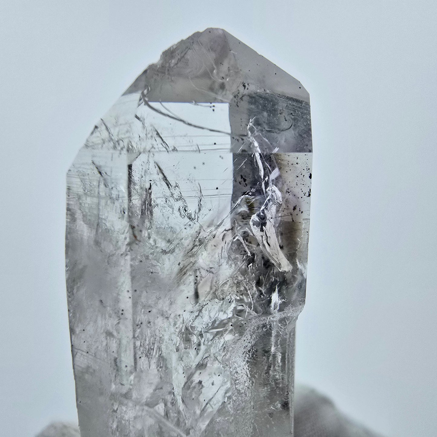 Enhydro Phantom Amethyst 2x Blase Streep Mine Goboboseb Namibia 48*21*16mm