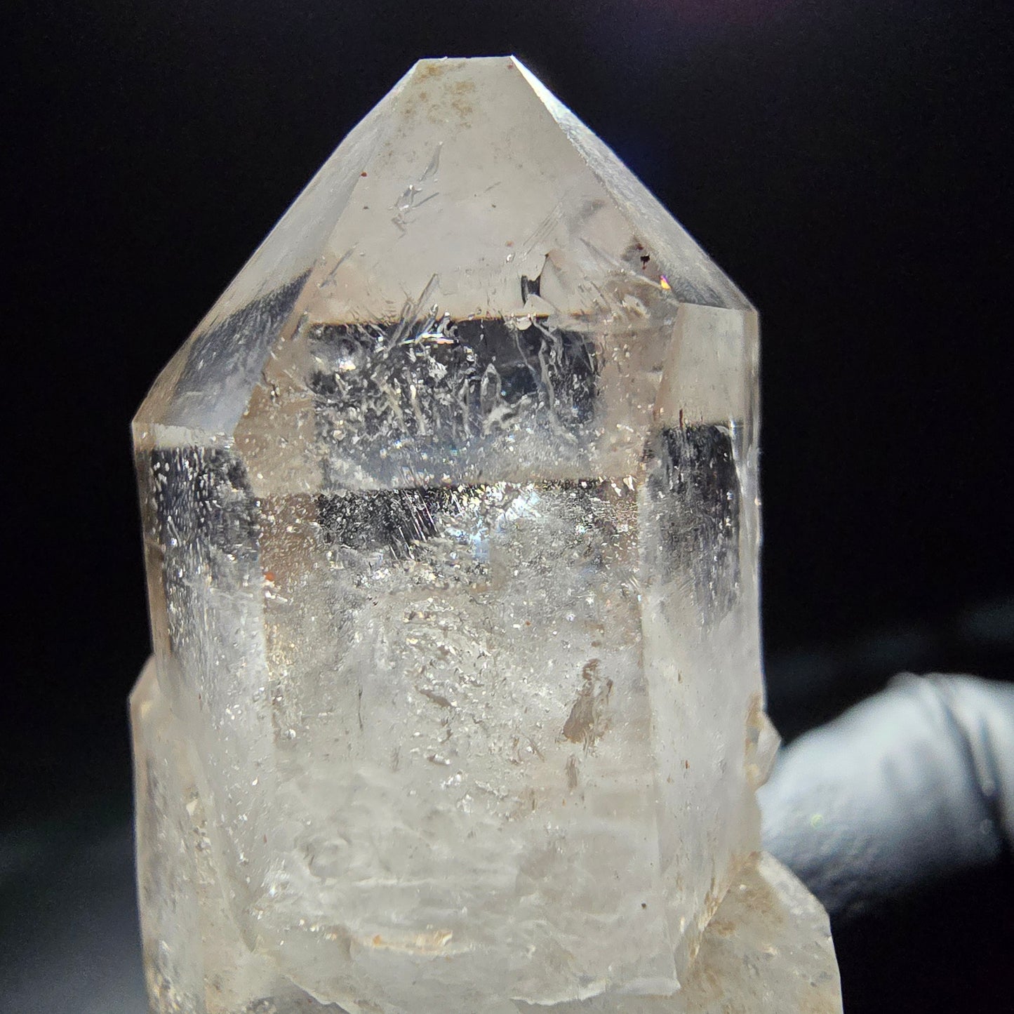 Phantom Rauchquarz Doppelender Stufe Goboboseb, Namibia 39*24*19mm Sammlung
