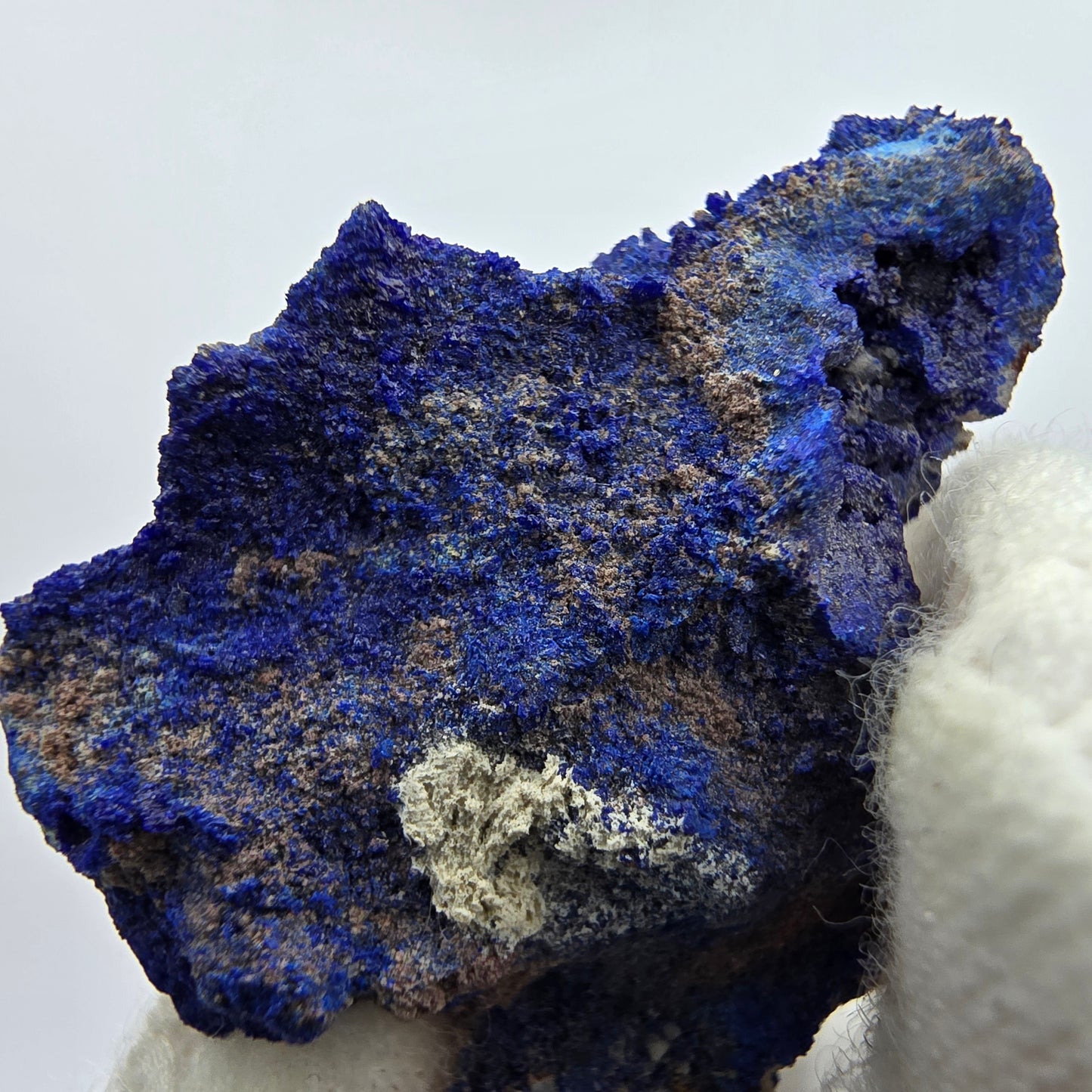 Seltene Azurit Stufe blau Kaokoveld, Namibia 26*21*7mm Mineraliensammlung