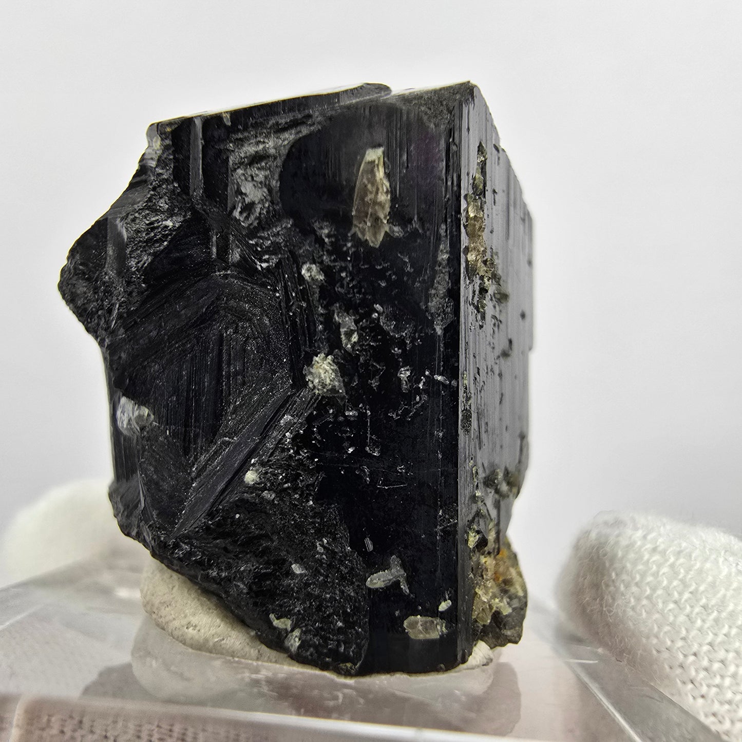 Seltener Schörl Turmalin Kristall Erongo, Namibia 28*27*24mm Sammlung