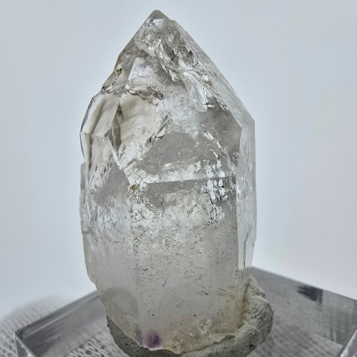 Klare Phantom Amethyst Spitze Streep Mine, Goboboseb, Namibia 32*19*18mm