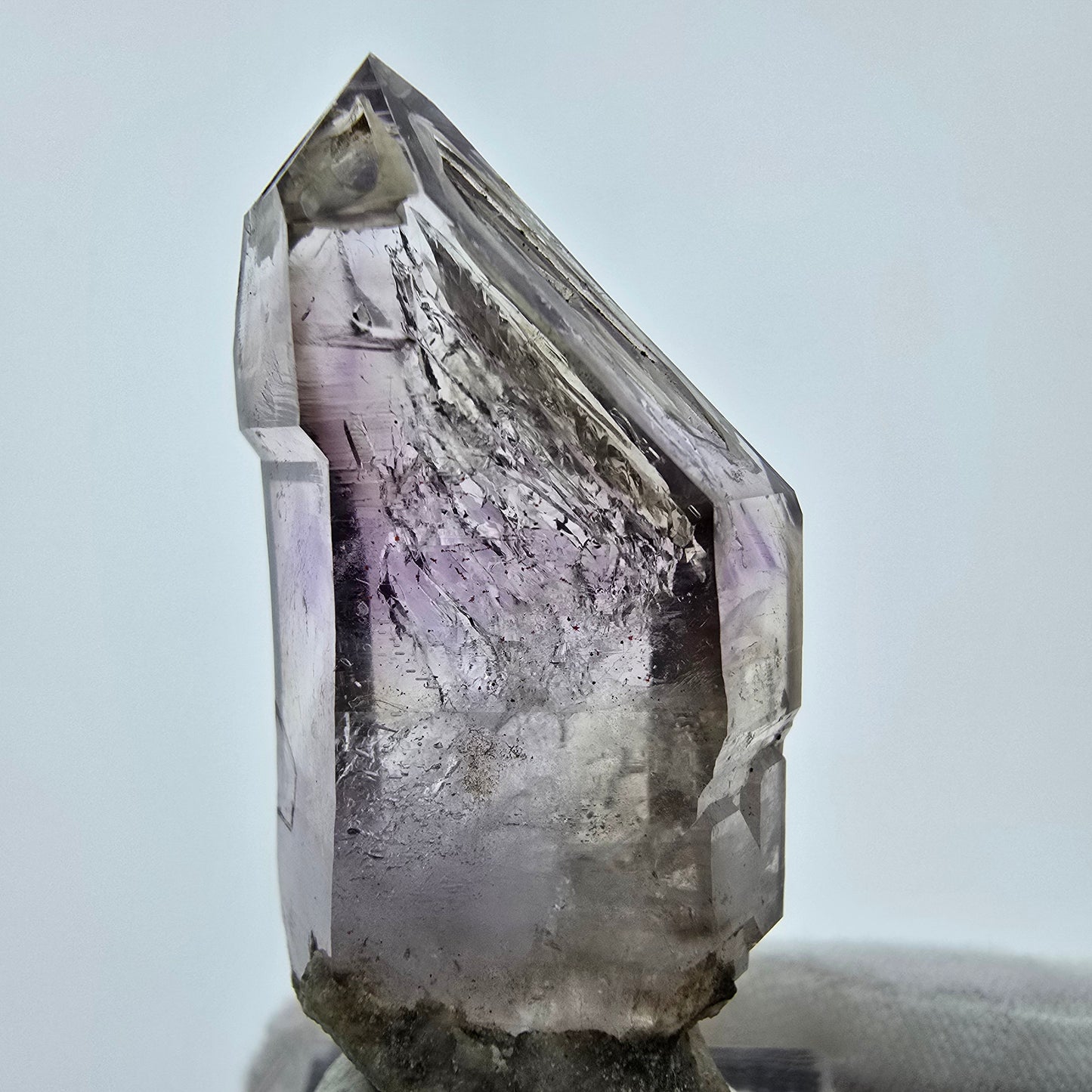 Enhydro Phantom Amethyst Fenster Zepter 2x Blase Goboboseb, Namibia 46*21*17Mm
