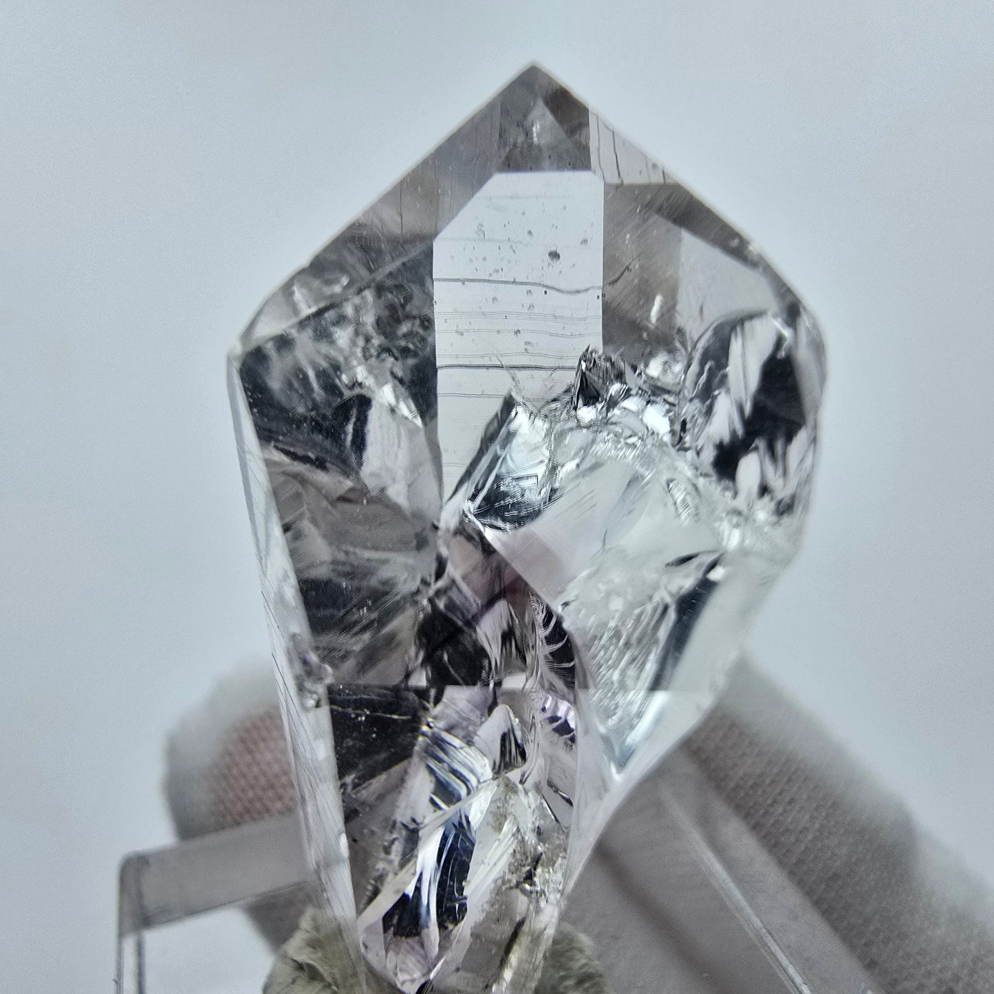 Phantom Amethyst Kristall Streep Mine Goboboseb Namibia 36*19*15mm Sammlung