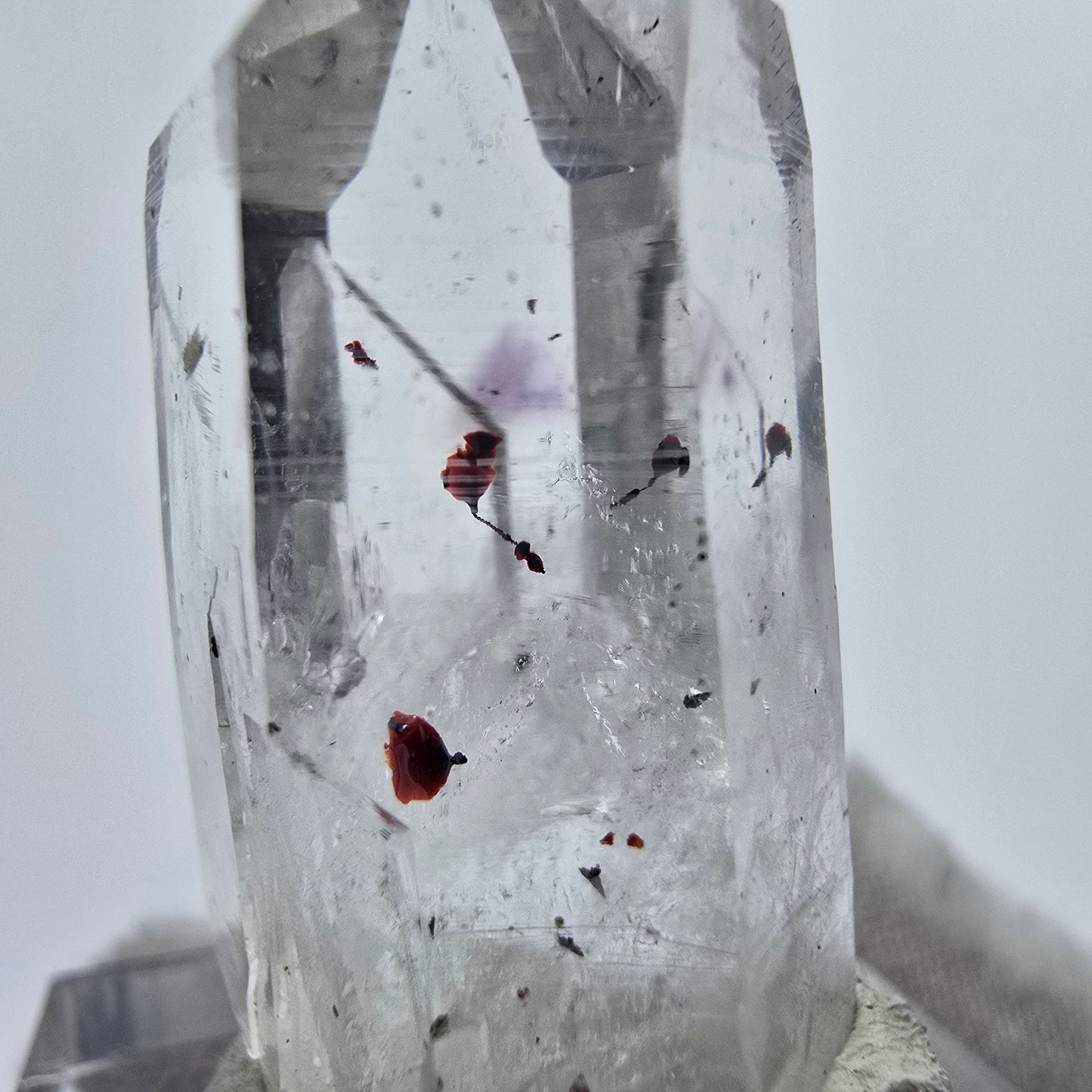 Harlekin Phantom Amethyst Kristall Streep Mine Goboboseb Namibia 37*20*14mm