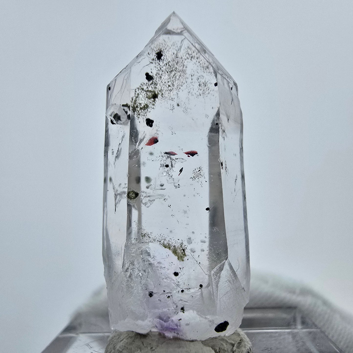 Harlekin Phantom Amethyst Kristall Streep Mine, Goboboseb, Namibia 30*13*10mm