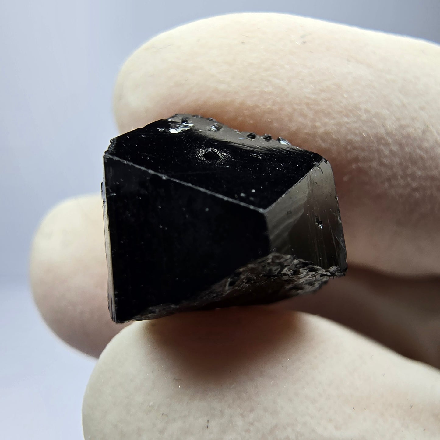 Symm. Schörl Turmalin Orthoklas Stufe Erongo, Namibia 14*11*12mm Sammlung