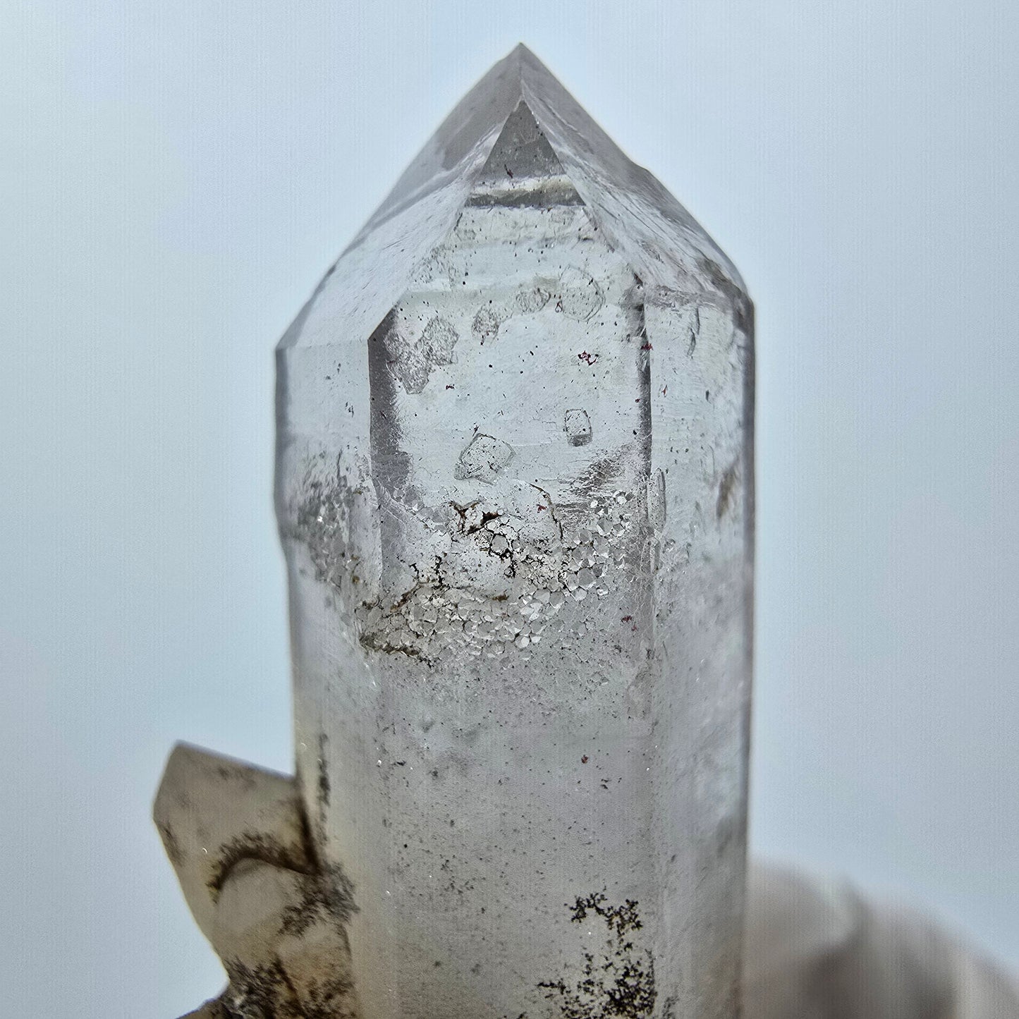 Amas de quartz dendrite rare à double terminaison, Goboboseb, Namibie, 52 x 40 x 17 mm