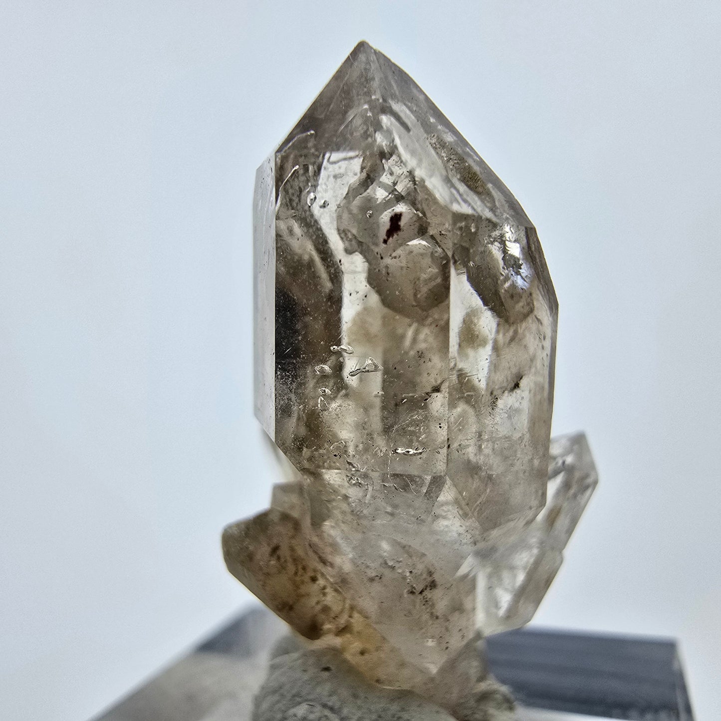 Klare Phantom Rauchquarz DT Zepter Stufe Goboboseb, Namibia 30*19*15mm