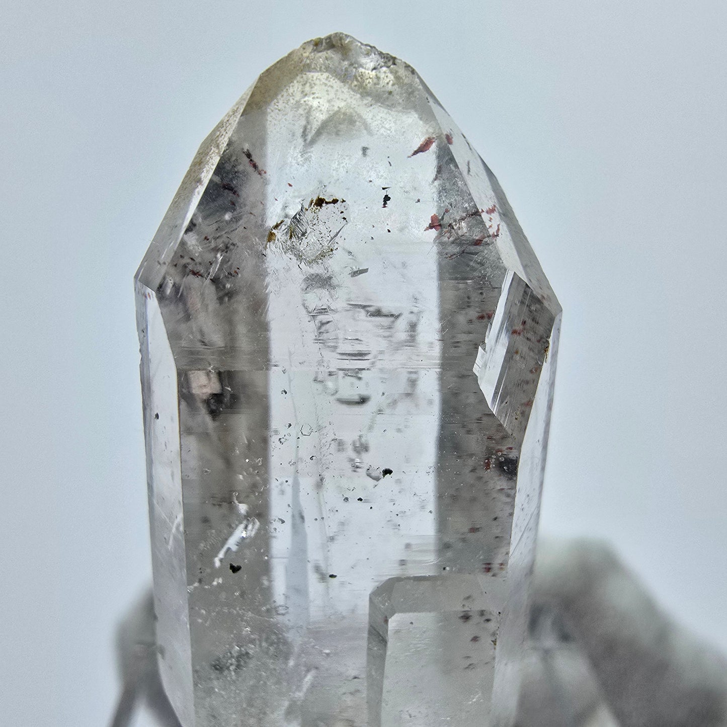 Harlekin Phantom Quarz DT Kristall Streep Mine Goboboseb Namibia 36*16*13mm