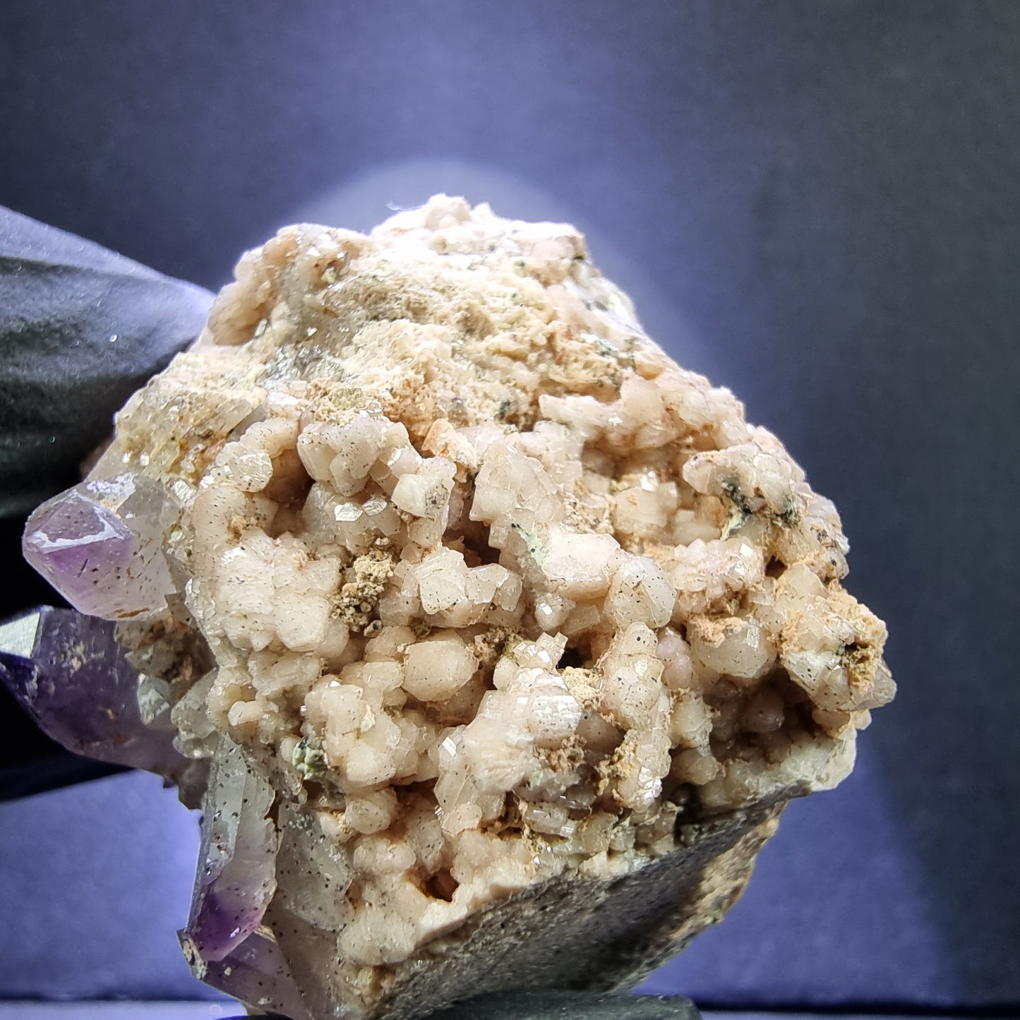 Seltene Brandberg Amethyst Stufe 48*34*36mm Brandberg, Namibia Sammlung