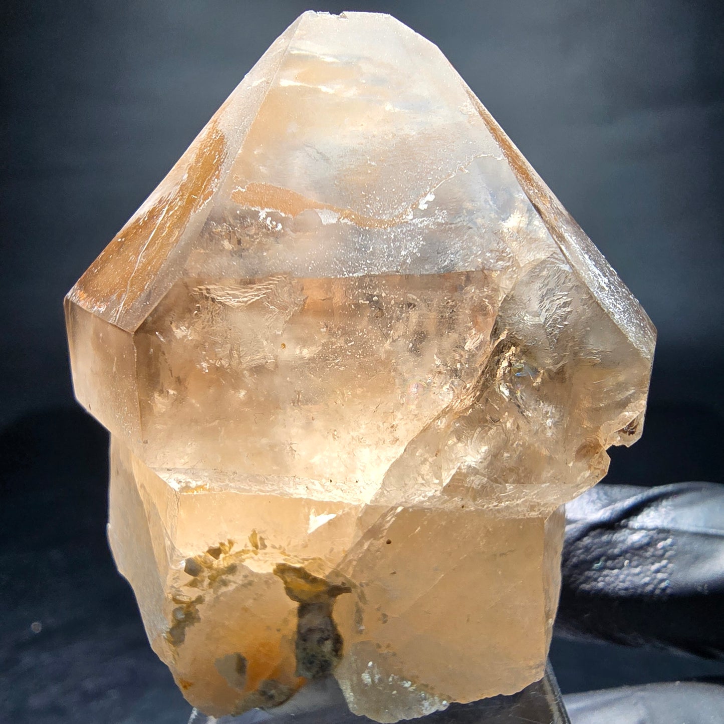 Klare Phantom Rauchquarz Zepter Spitze Erongo, Namibia 51*44*33mm Sammlung