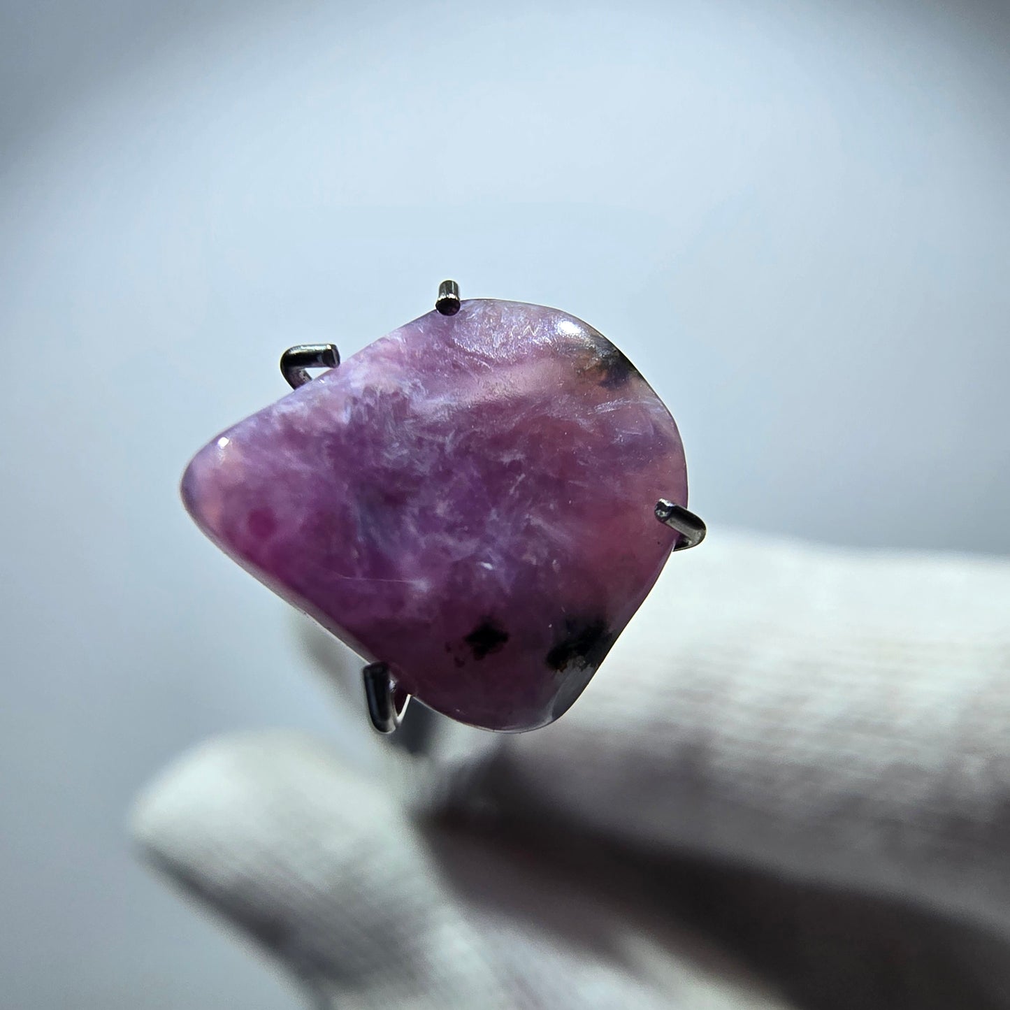 Rare Charoite crystal purple, polished Russia 9*9*3mm