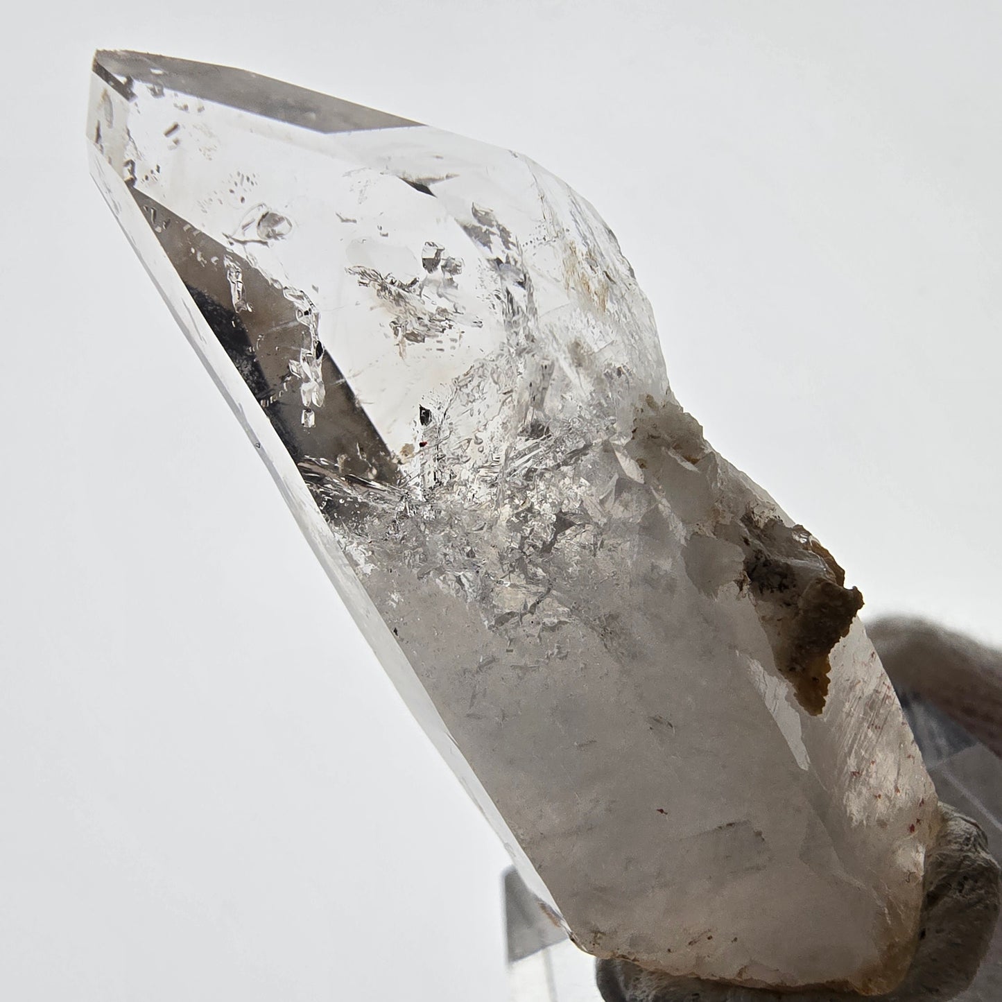 Skeleton Phantom Smoky Quartz Scepter Valentine Pocket, Namibia 51*20*17mm