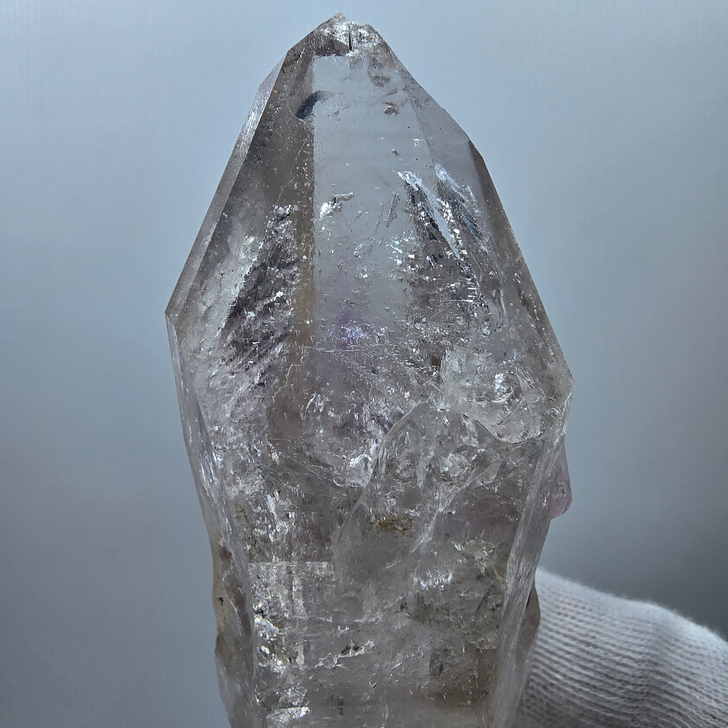 Phantom Amethyst Skeleton DT Scepter Valentine Pocket Goboboseb Namibia 91*41*30mm