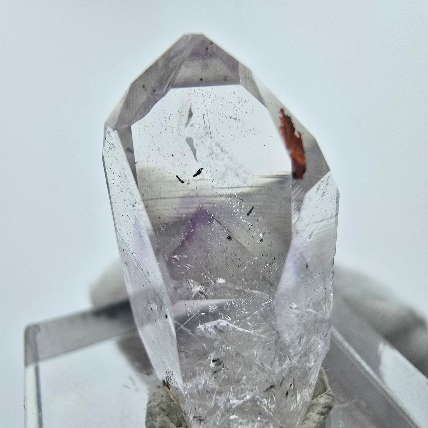 Harlekin Phantom Amethyst Kristall Streep Mine Goboboseb Namibia 25*14*13mm
