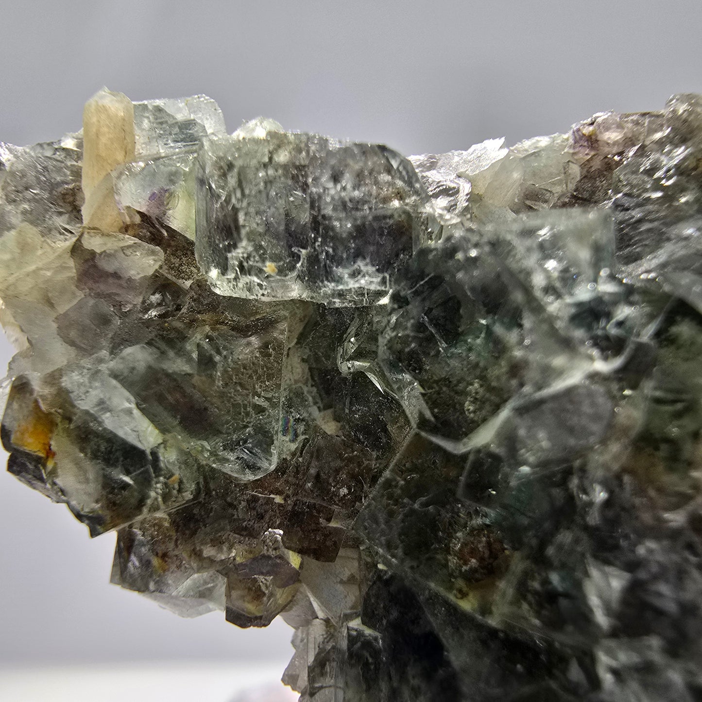 Sehr klare Fluorit Würfel Stufe grün Erongo, Namibia 52*41*25mm Sammlung