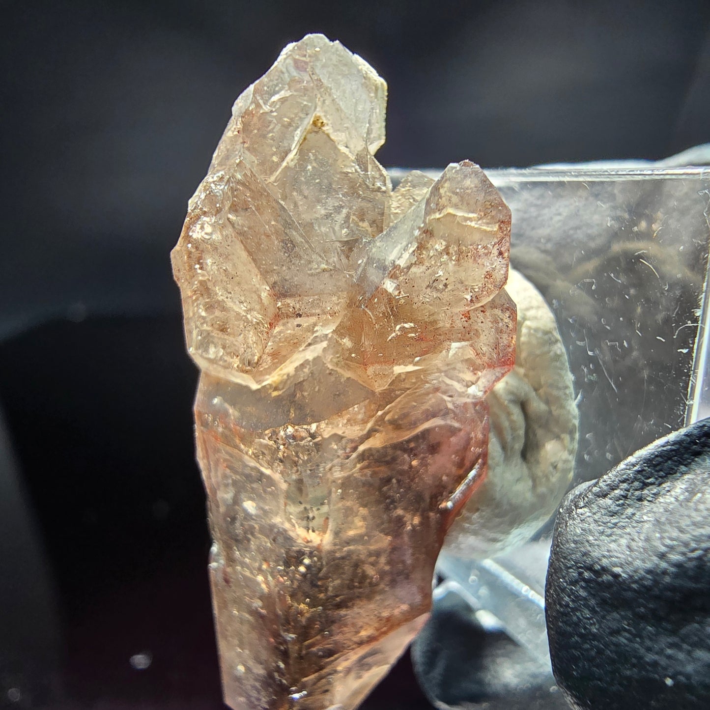 Phantom Amethyst Zepter Doppelender Spitzen Brandberg, Namibia 40*19*15mm