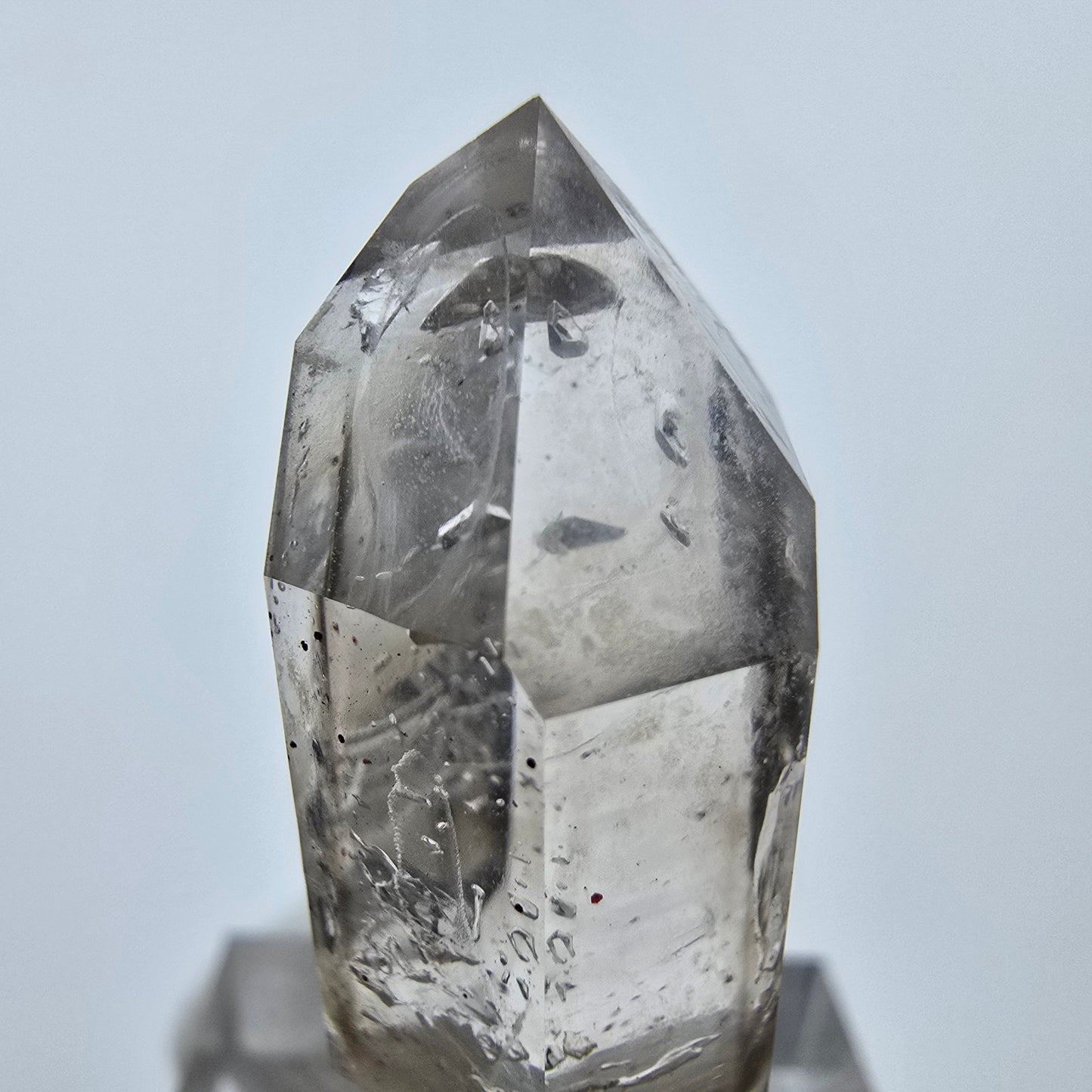 Klarer Phantom Rauchquarz Zepter Kristall Goboboseb, Namibia 39*15*11mm
