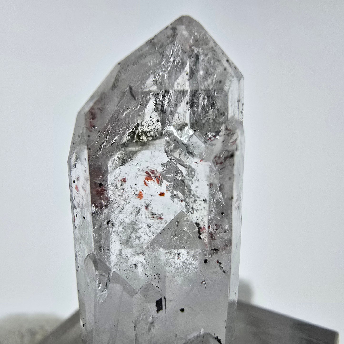 Harlekin Phantom Amethyst Kristall Streep Mine, Goboboseb, Namibia 34*14*13mm