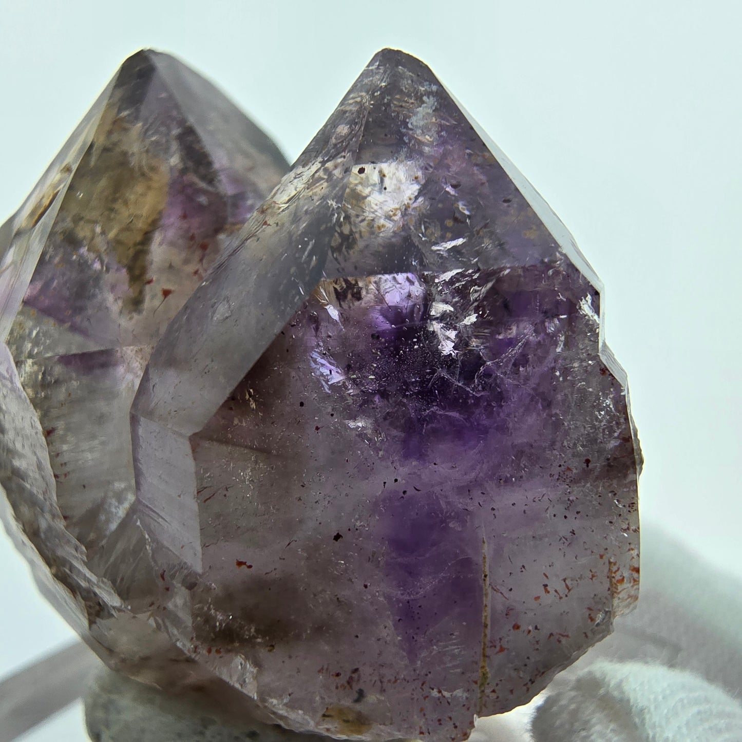 Phantom Amethyst, Fenster Zepter Stufe Goboboseb, Namibia 31*31*22mm, Sammlung