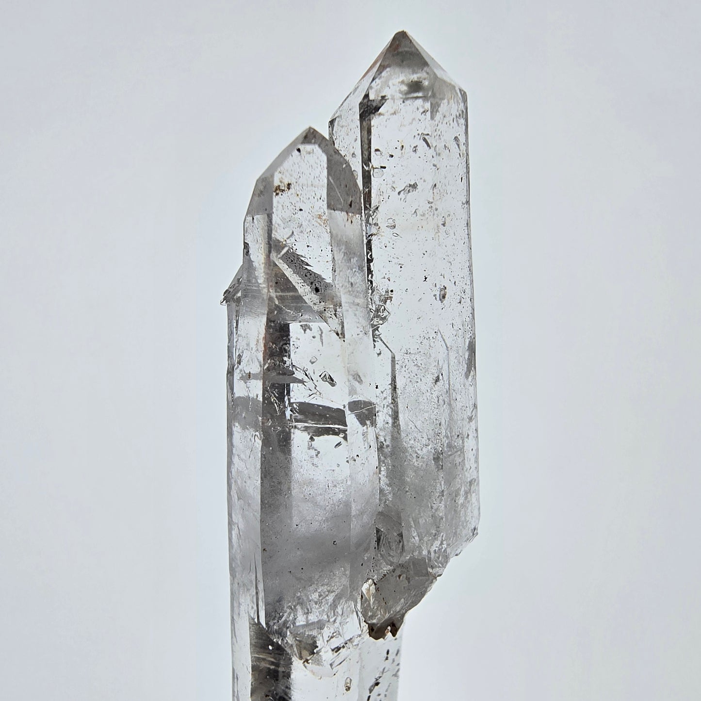 Skeleton Phantom Smoky Quartz DT Scepter Valentine Pocket, Namibia 65*14*12mm