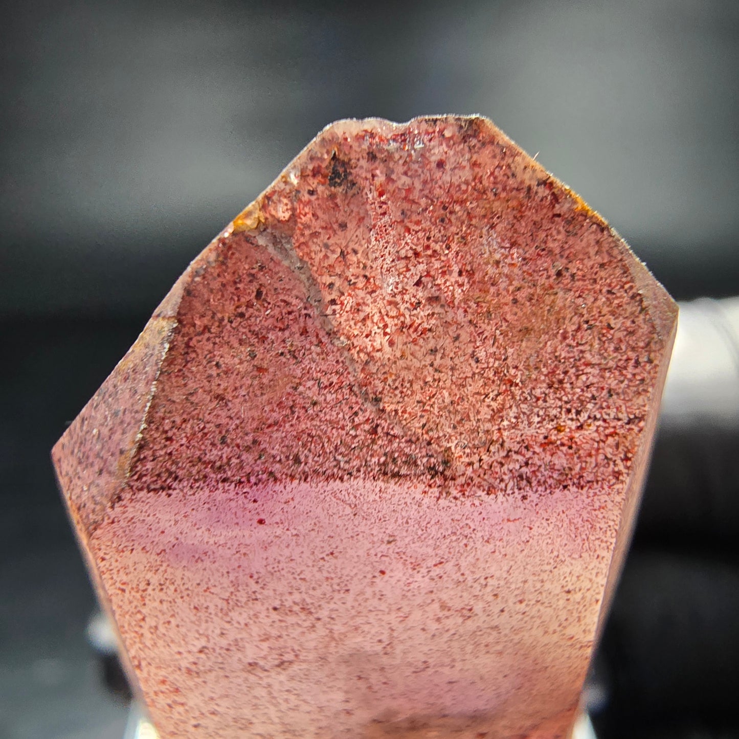 Beautiful Phantom Scepter Amethyst Point purple Brandberg Namibia 40*22*16mm Collection