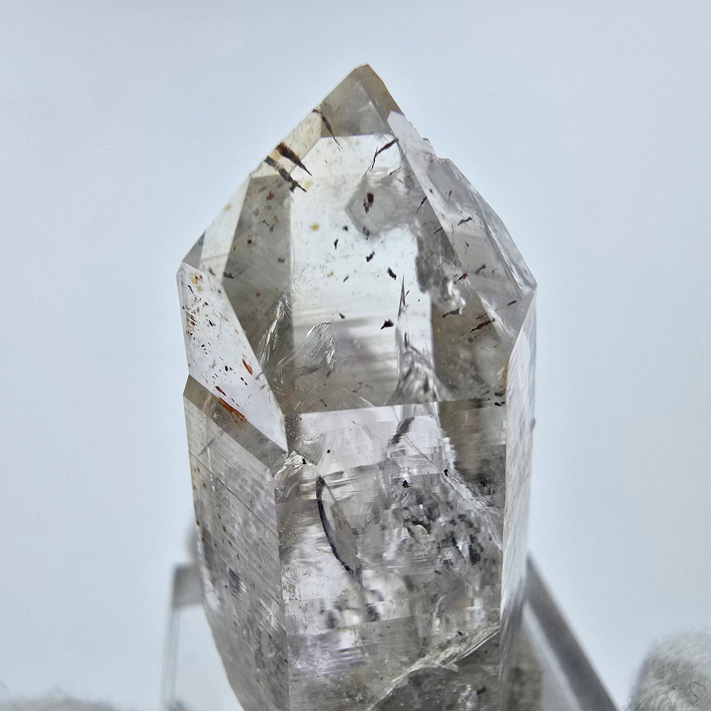 Harlekin Phantom Quarz Kristall Streep Mine, Goboboseb, Namibia 39*18*16mm