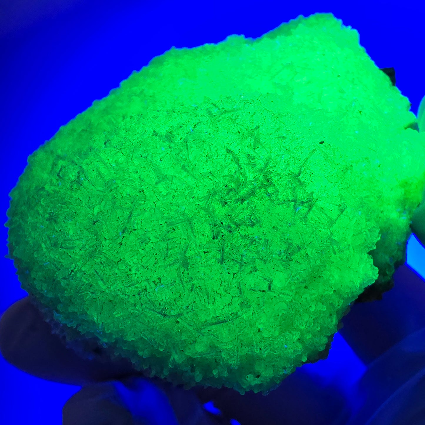 Seltene Hyalit Opal, Orthoklas, Schörl Turmalin Stufe Erongo, Namibia 69*60*36mm