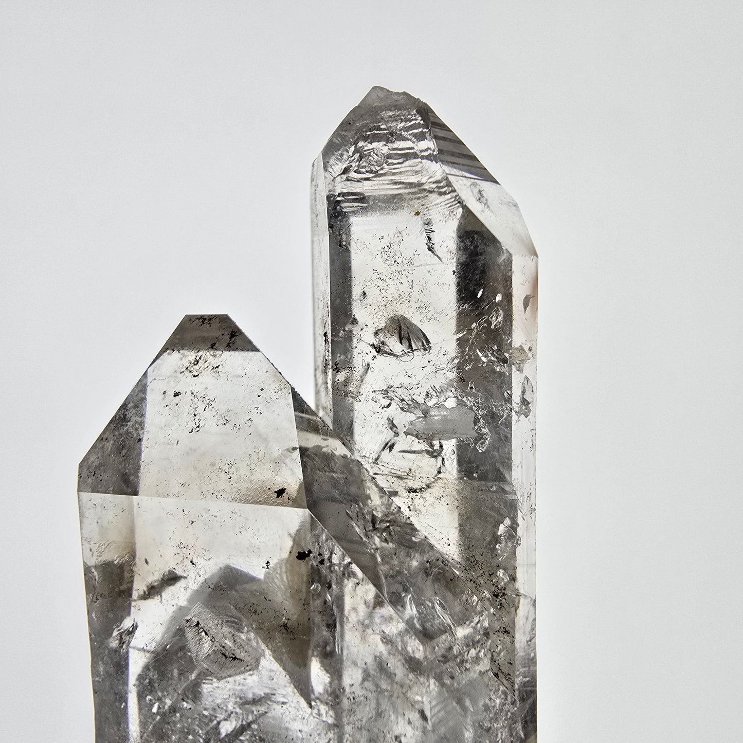 Lemurian Phantom Smoky Quartz Scepter Valentine Pocket, Namibia 50*26*15mm