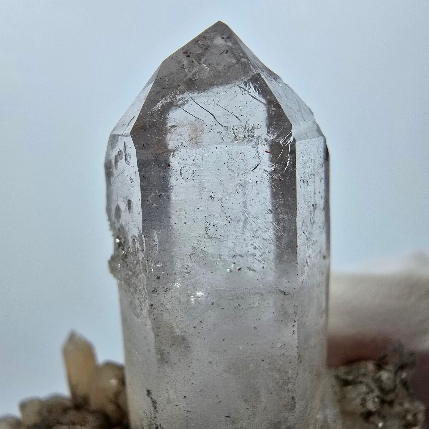 Amas de quartz dendrite rare à double terminaison, Goboboseb, Namibie, 52 x 40 x 17 mm