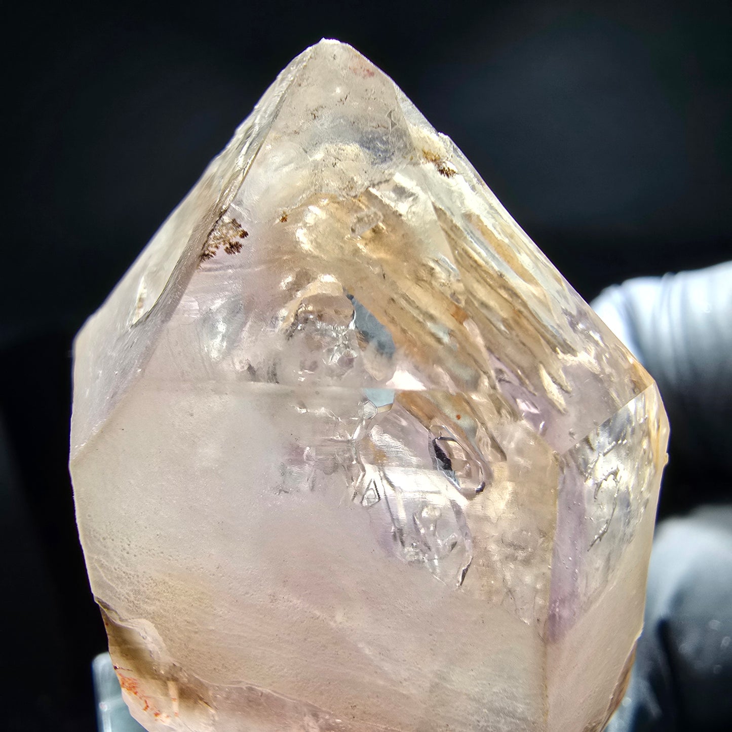Schöne Phantom Amethyst Fenster Spitze Brandberg, Namibia 42*34*26mm Sammlung
