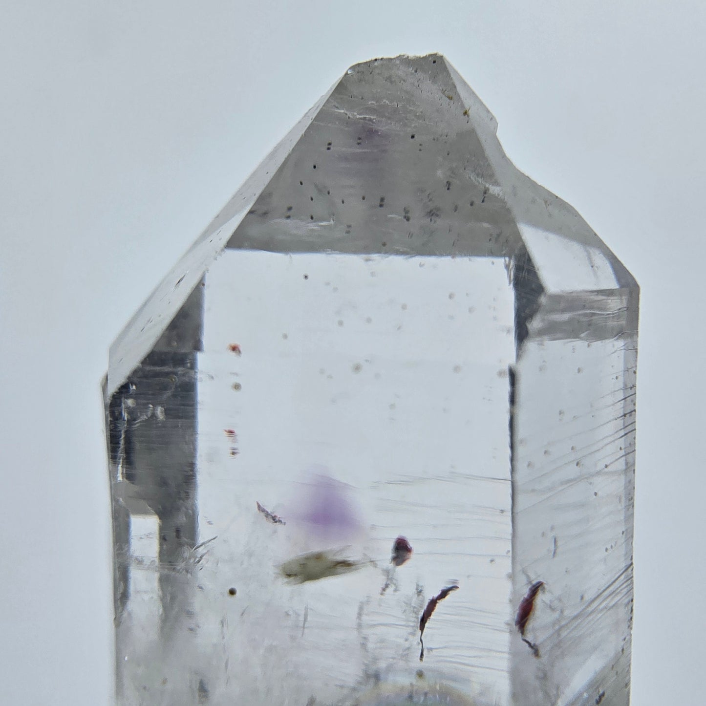Harlekin Phantom Amethyst Kristall Streep Mine Goboboseb Namibia 37*20*14mm