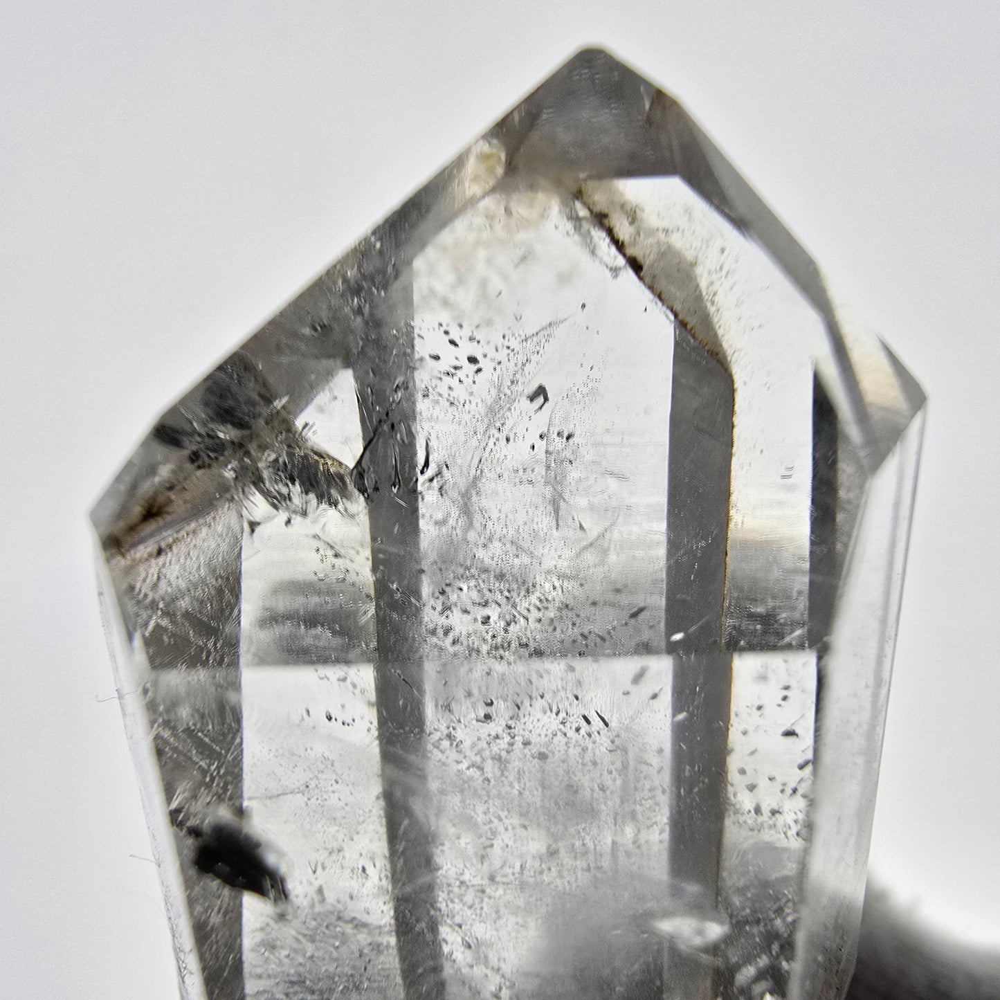 Phantom Smoky Quartz DT Scepter Valentine Pocket, Namibia 45*24*16mm