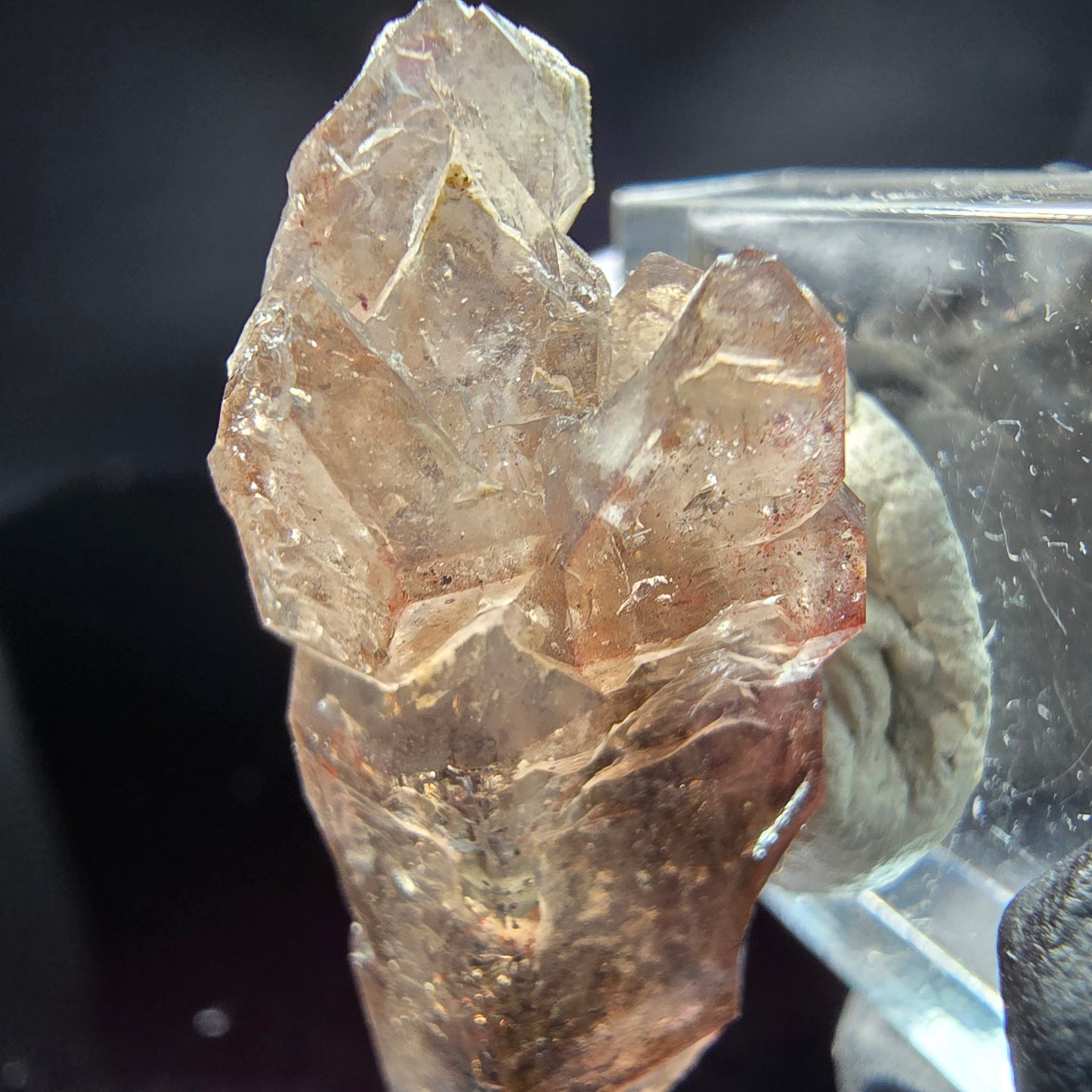 Phantom Amethyst Zepter Doppelender Spitzen Brandberg, Namibia 40*19*15mm