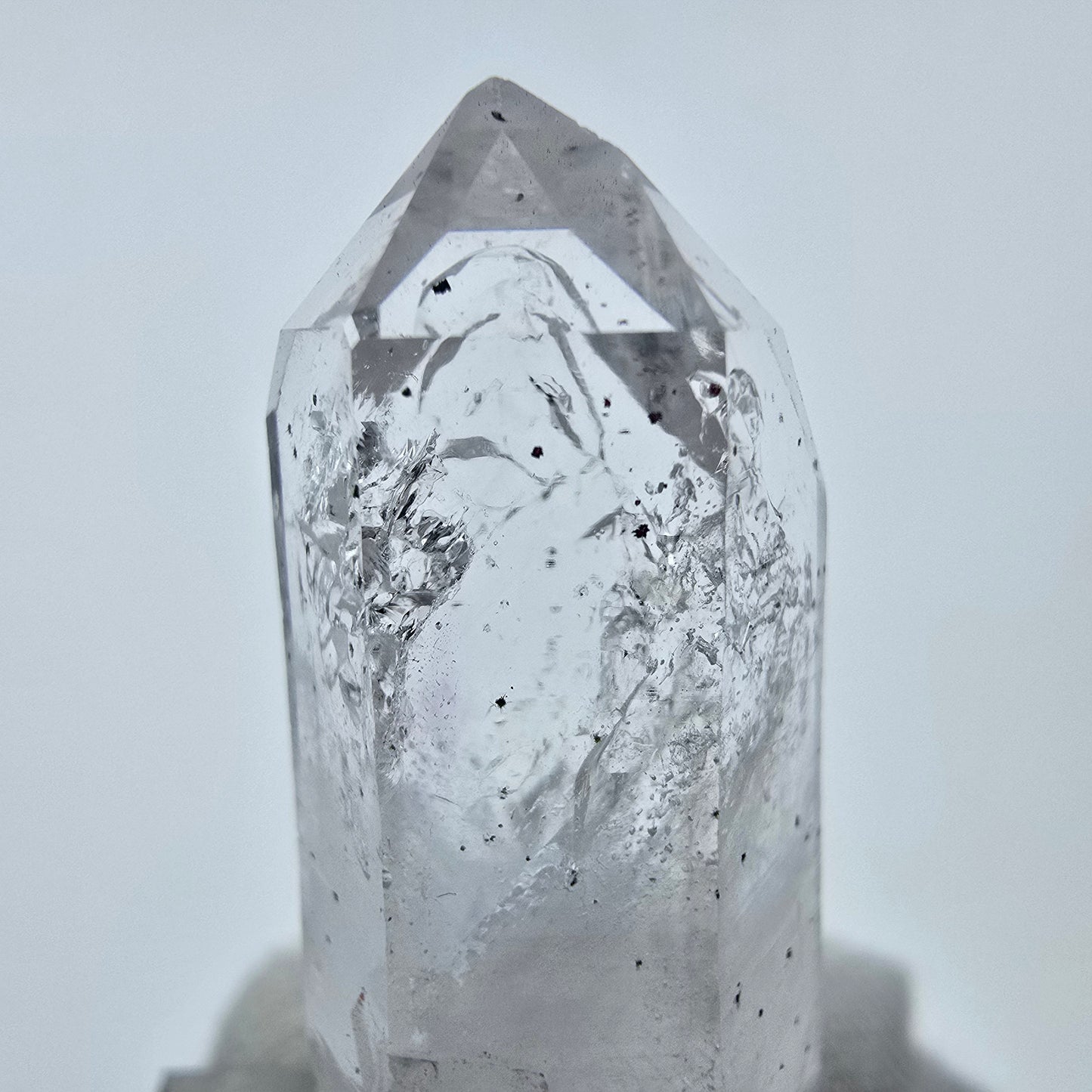 Enhydro Hämatit Quarz, 1x Blase Streep Mine, Goboboseb, Namibia 39*16*12mm