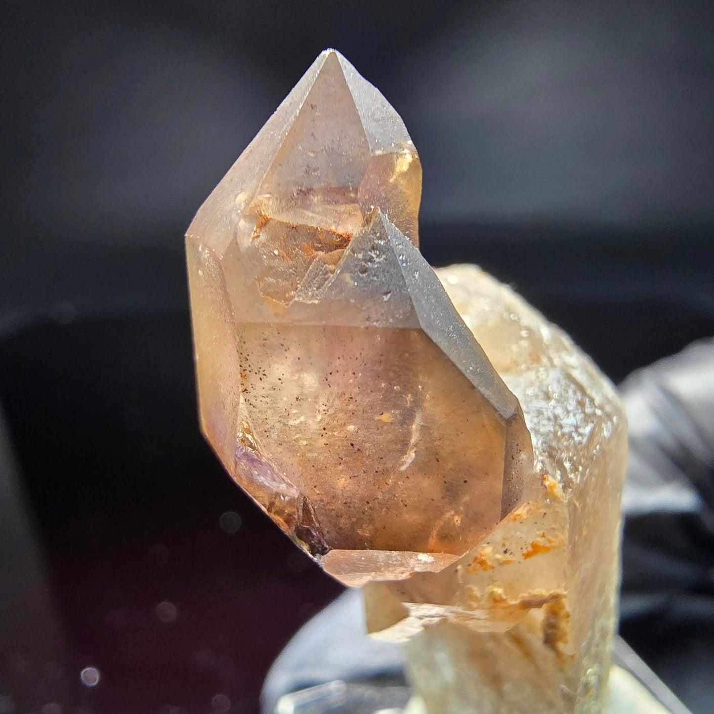 Schöne Phantom Amethyst Zepter Spitze Brandberg, Namibia 34*34*20mm Sammlung