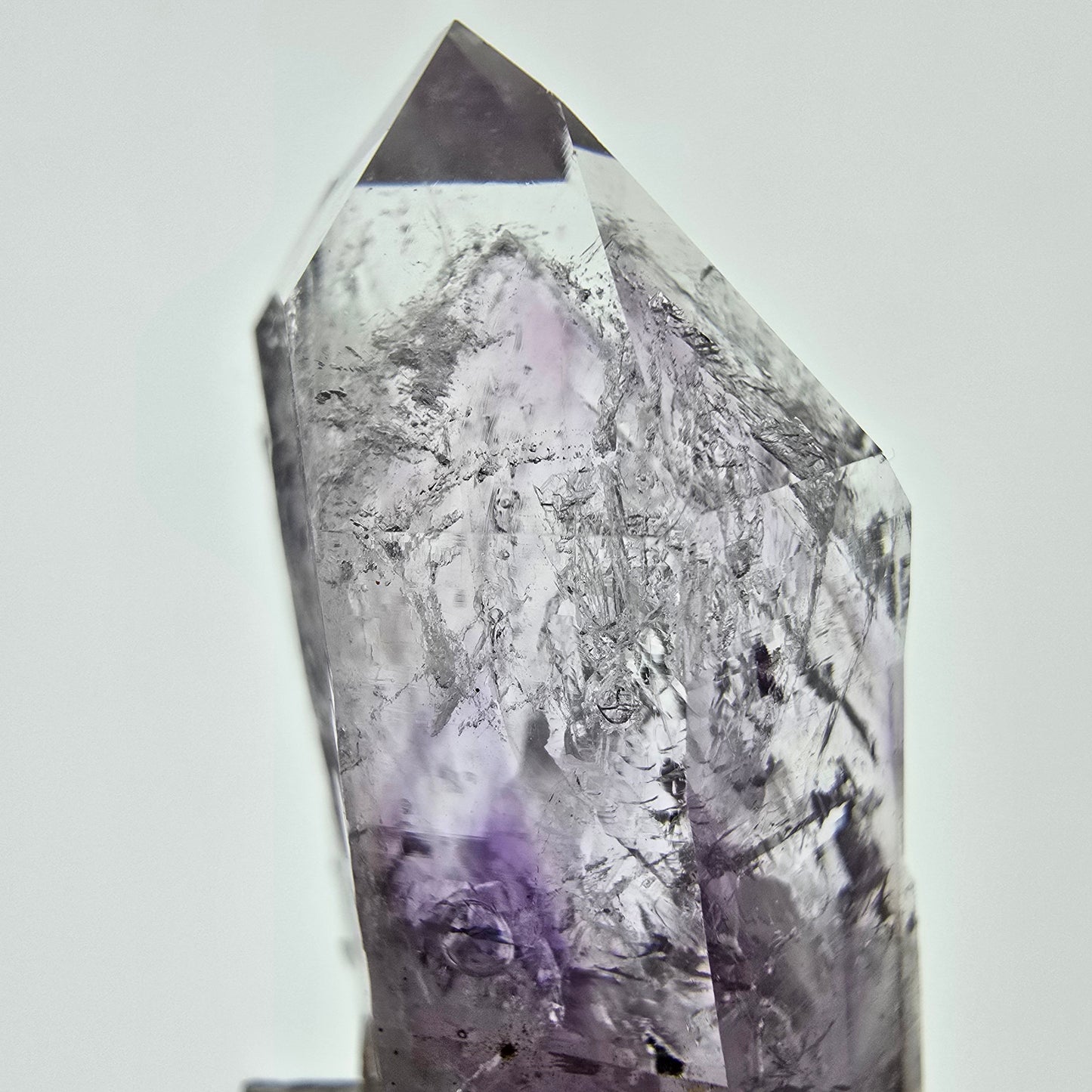 Enhydro Phantom Amethyst Scepter Point Valentine Pocket, Namibia 51*23*17mm