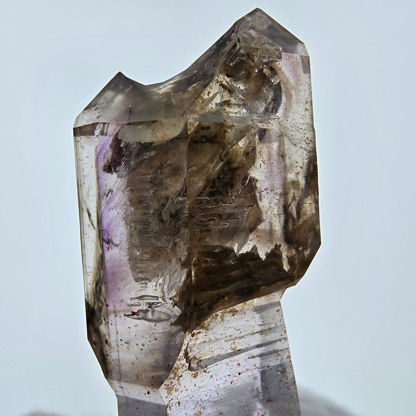 Phantom Amethyst Fenster Skelett Zepter Kristall Goboboseb, Namibia 42*18*14mm