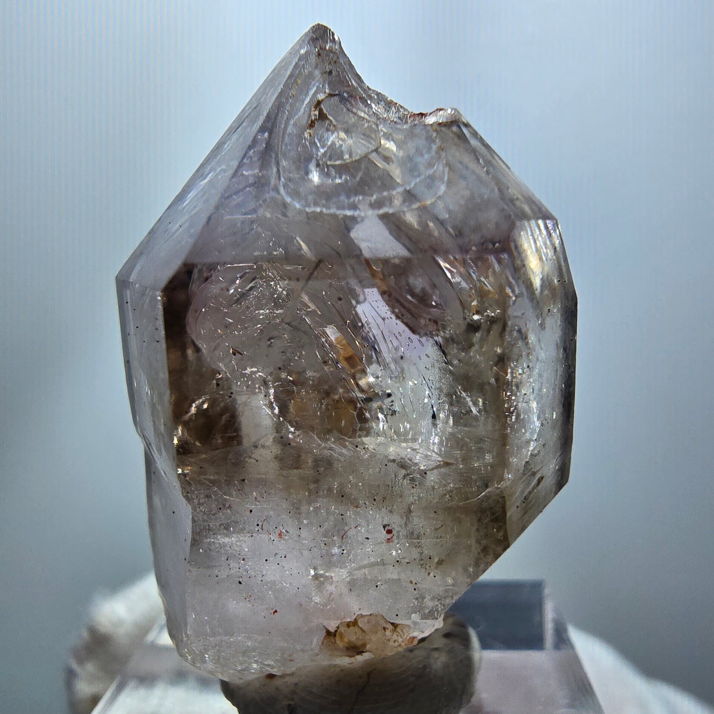 Phantom Amethyst Rauchquarz Fenster Zepter Goboboseb, Namibia 37*24*22mm