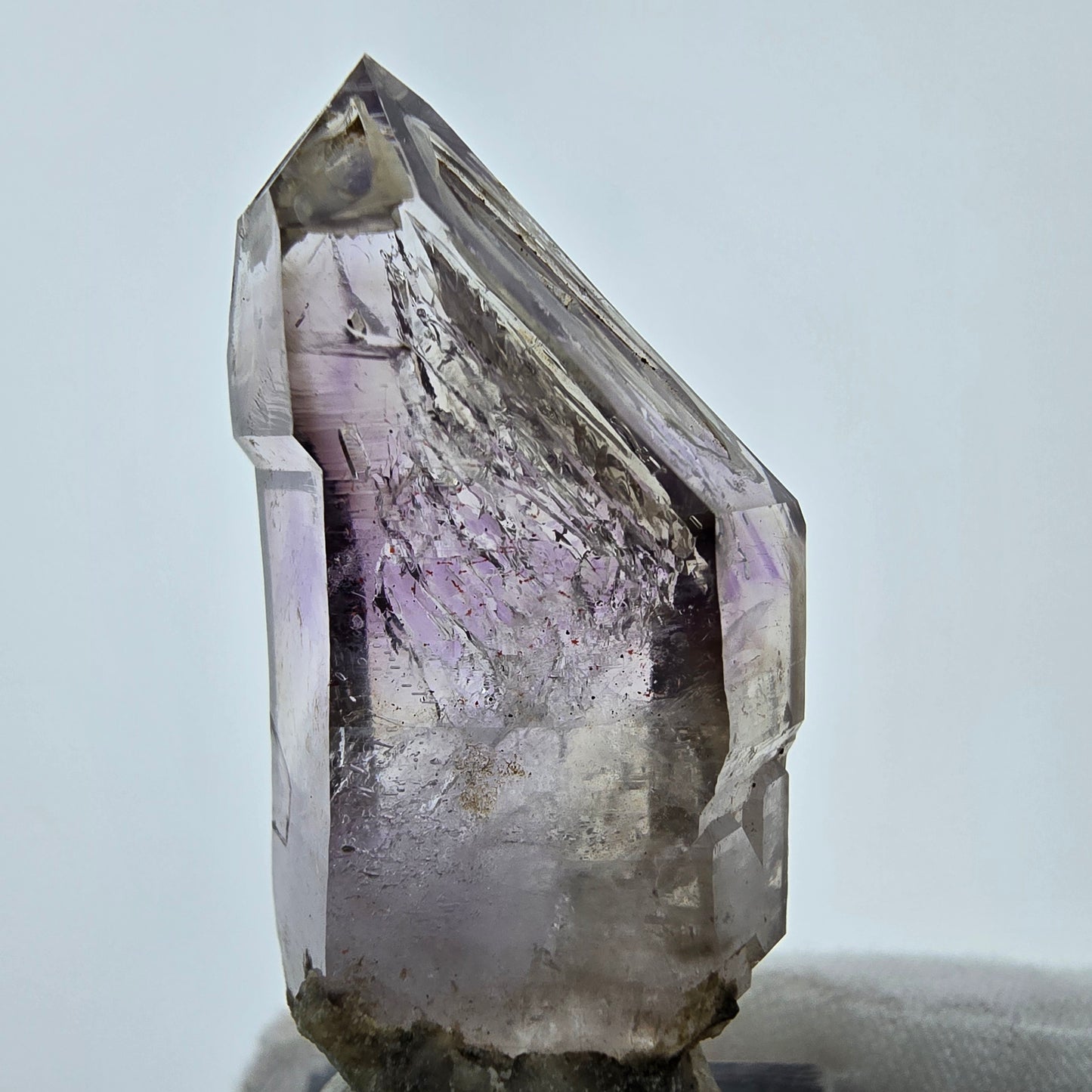 Enhydro Phantom Amethyst Fenster Zepter 2x Blase Goboboseb, Namibia 46*21*17Mm