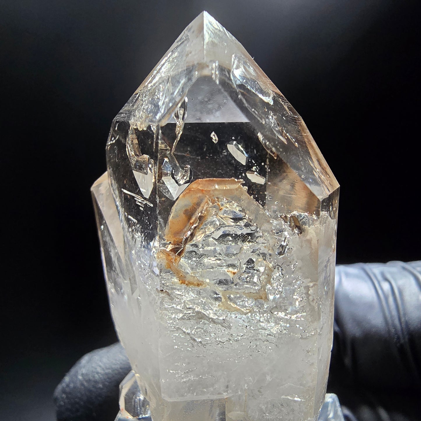 Phantom Rauchquarz Doppelender Stufe Goboboseb, Namibia 47*25*20mm Sammlung