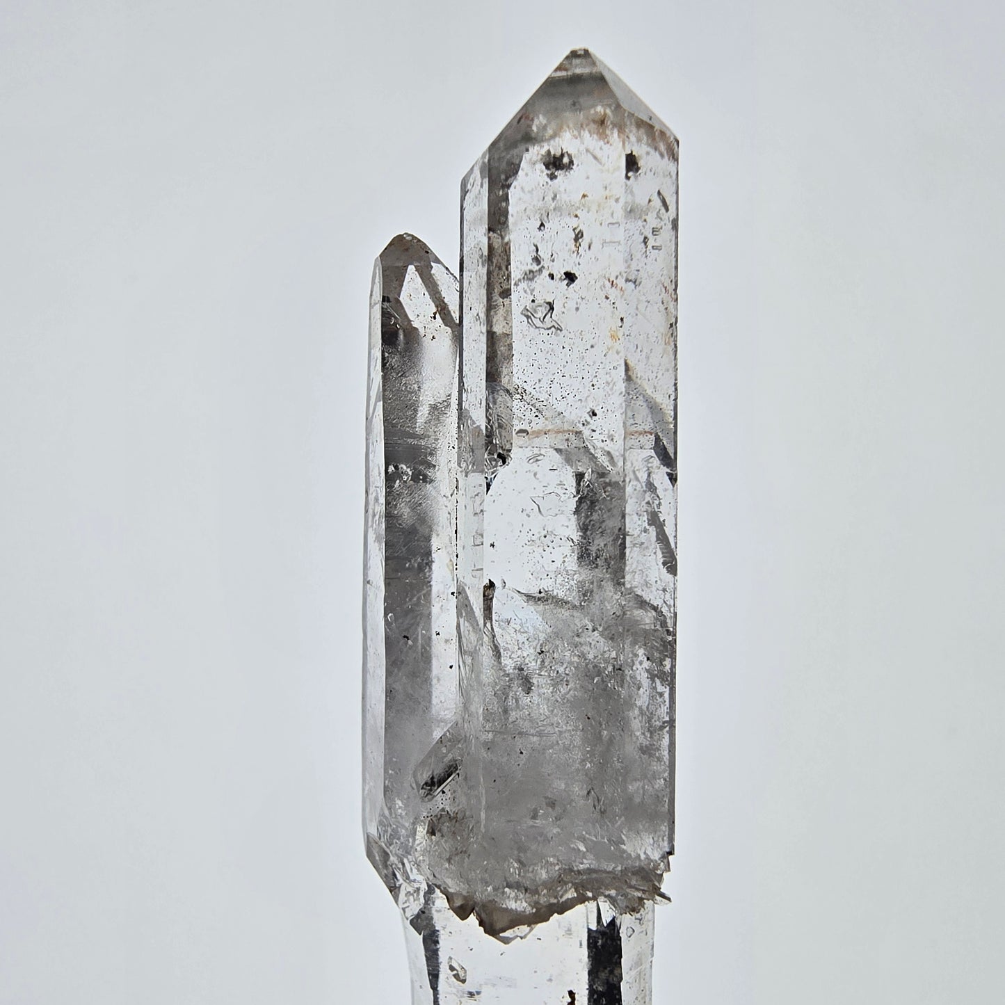 Skeleton Phantom Smoky Quartz DT Scepter Valentine Pocket, Namibia 65*14*12mm