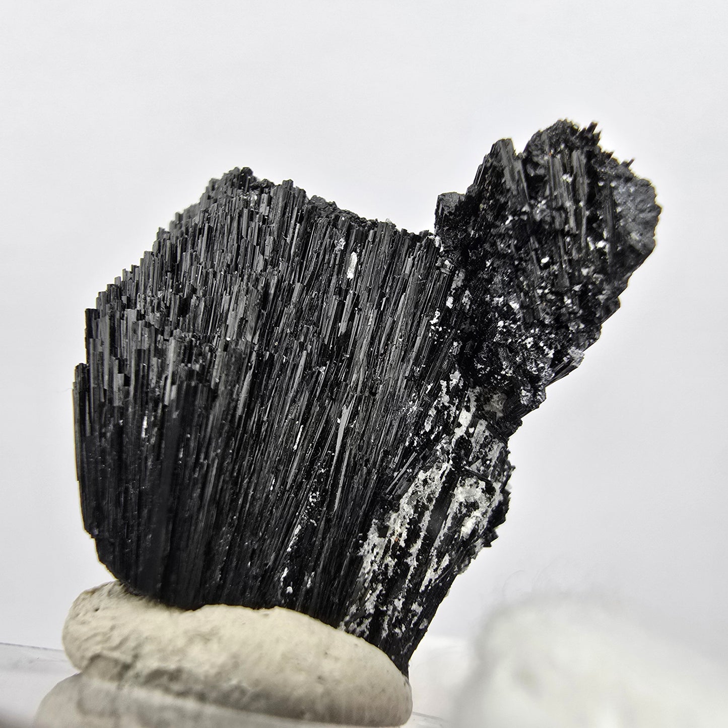 Seltene Schörl Turmalin Stufe schwarz Erongo, Namibia 29*28*23mm Sammlung