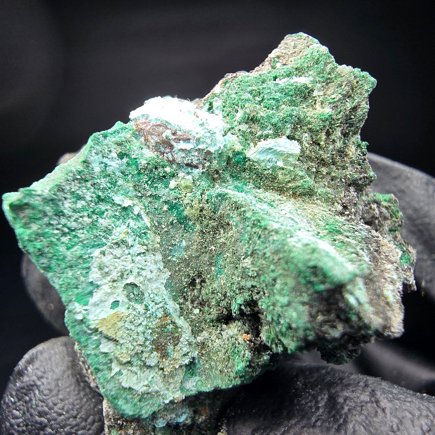 Seltene Malachit, Chrysokoll Stufe Kaokoveld, Namibia 35*34*27mm Sammlung