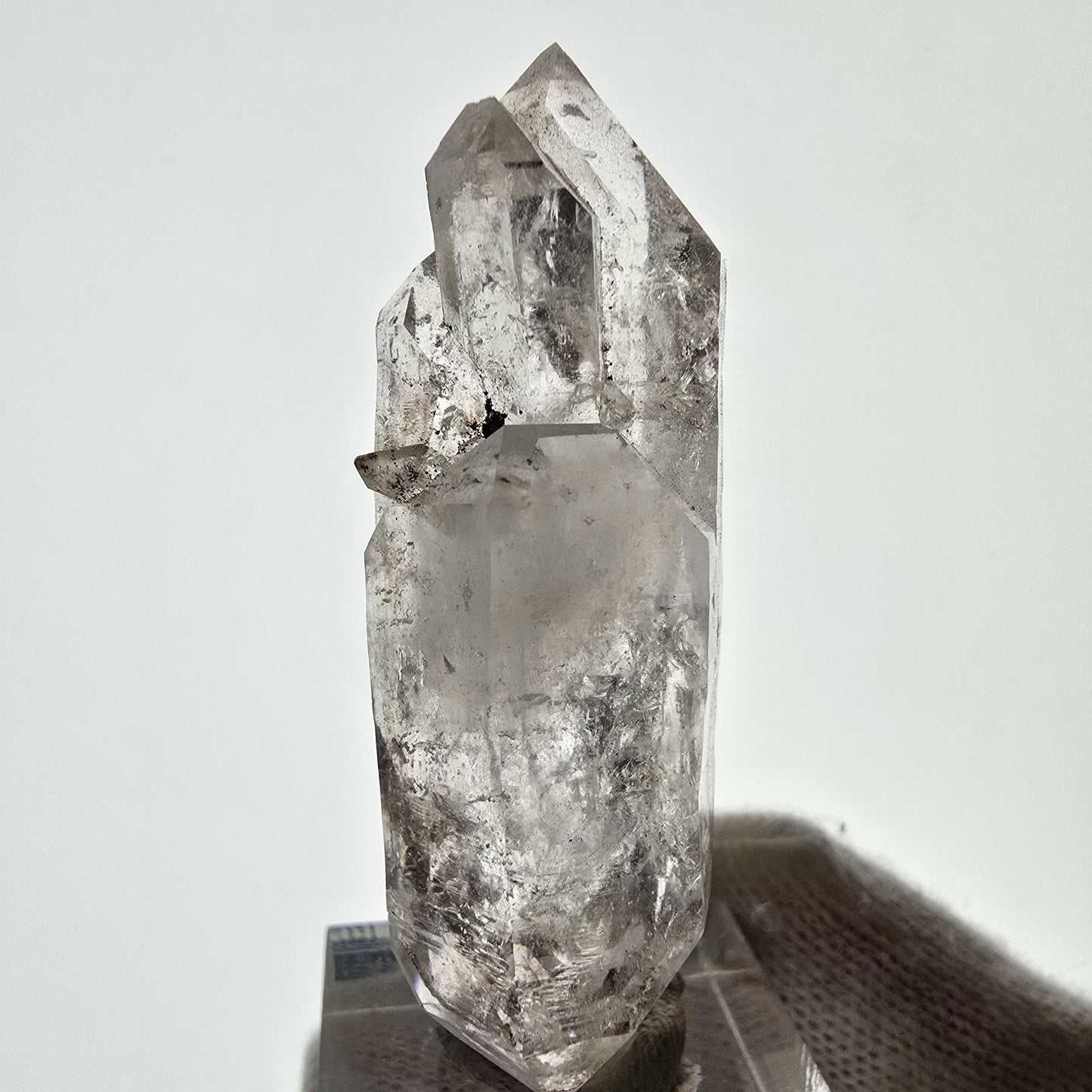 Skeleton Phantom Smoky Quartz DT Scepter Valentine Pocket, Namibia 58*29*16mm