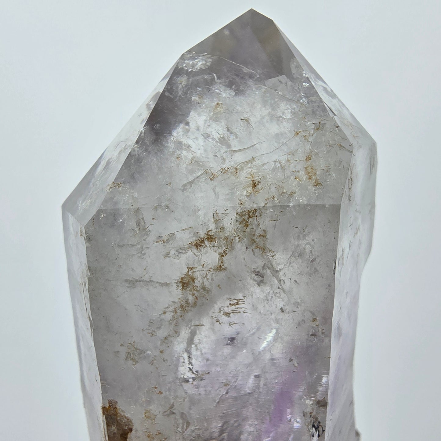 Großer Phantom Amethyst Kristall Streep Mine Goboboseb Namibia 81*32*31mm